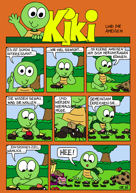 Kiki und die Ameisen
