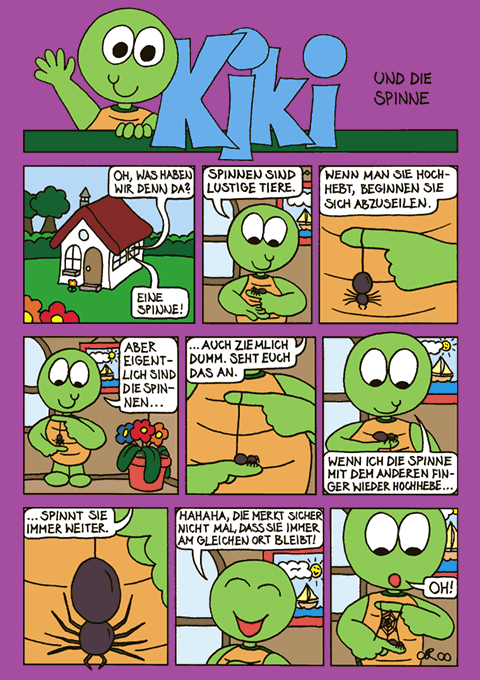 Kiki und die Spinne