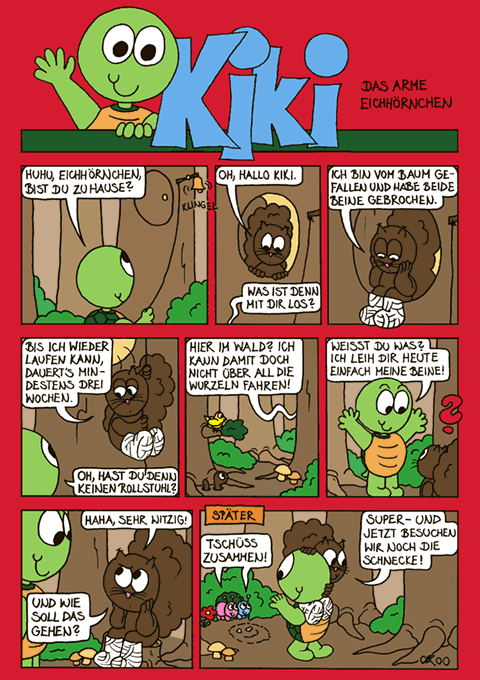 Kiki – das arme Eichhörnchen