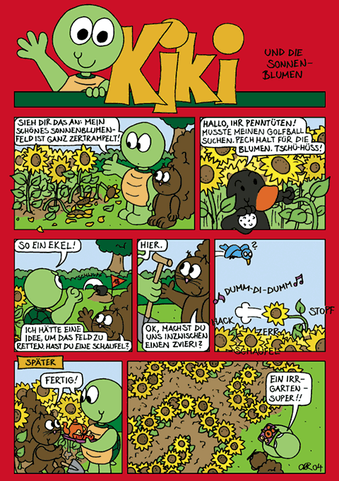 Kiki und die Sonnenblumen